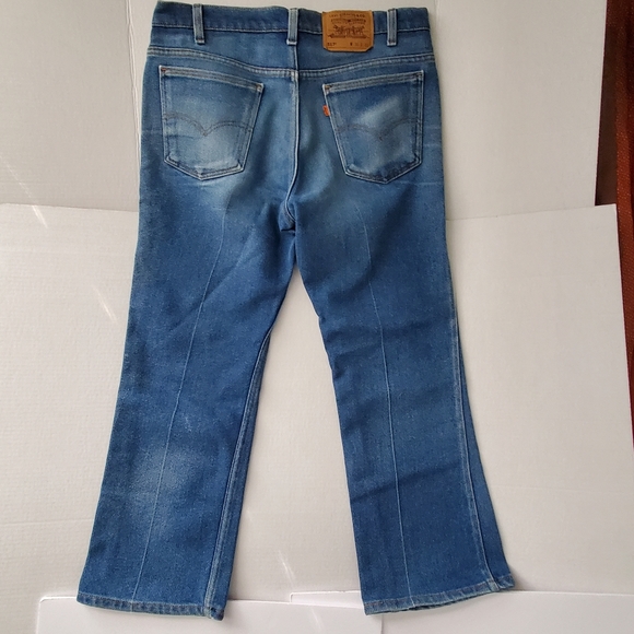 Vintage Levi's 1970's Orange Tab 517. 36X31. GVPWC. Blue Jean. - Picture 2 of 13